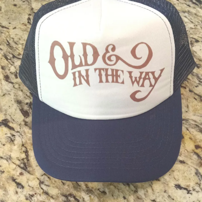 Old & In The Way - Navy Trucker Hat