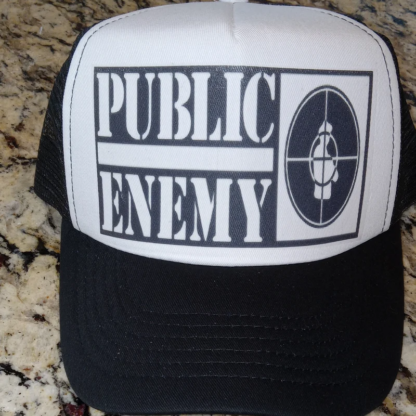 Public Enemy - Black Trucker Hat